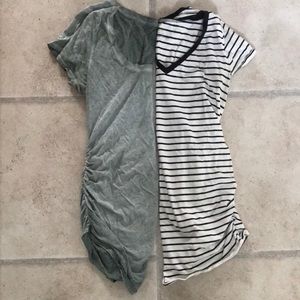 Two maternity T-shirts